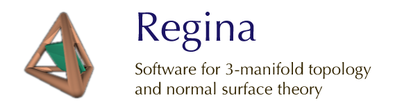 Regina: Software for 3-manifold topology and normal surface theory