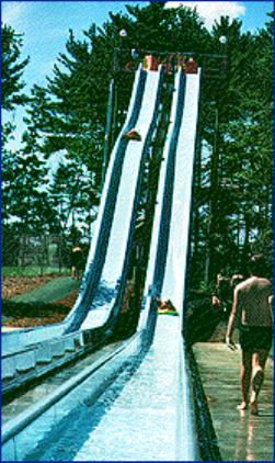 Double water slide